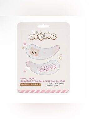 The Crème Shop Berry Bright! Depuffing Hydrogel Under Eye Patches - Set of 2